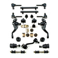 Black Poly Front End Suspension Master Rebuild Kit Fits 1970 - 1974 Plymouth Barracuda