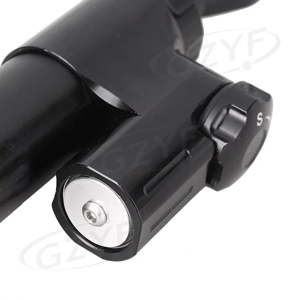 NS Motorcycle Linear Stabilizer Reversed Safety Control, Steering Damper Stabiliser For Most Motorcycle, Such as for Kawasaki for Suzuki for HONDA for Yamaha for BMW, Black