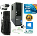 Desktop Computer Dell 9010 SFF Intel i7-2600 3.40Ghz 16GB Ram NEW 1TB SSD Windows 10 HP 64 Wi-Fi - Used- 1 YEAR WARRANTY