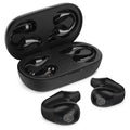 UrbanX QC3 True Wireless Earbuds Bluetooth Headphones Touch Control with Charging Case Stereo Earphones in-Ear Built-in Mic Headset Premium Deep Bass for Amazon Fire HD 10 (2021) - Black