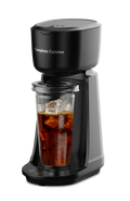 Single Serve Hot & Iced Coffee Maker with Travel cup and Straw Included