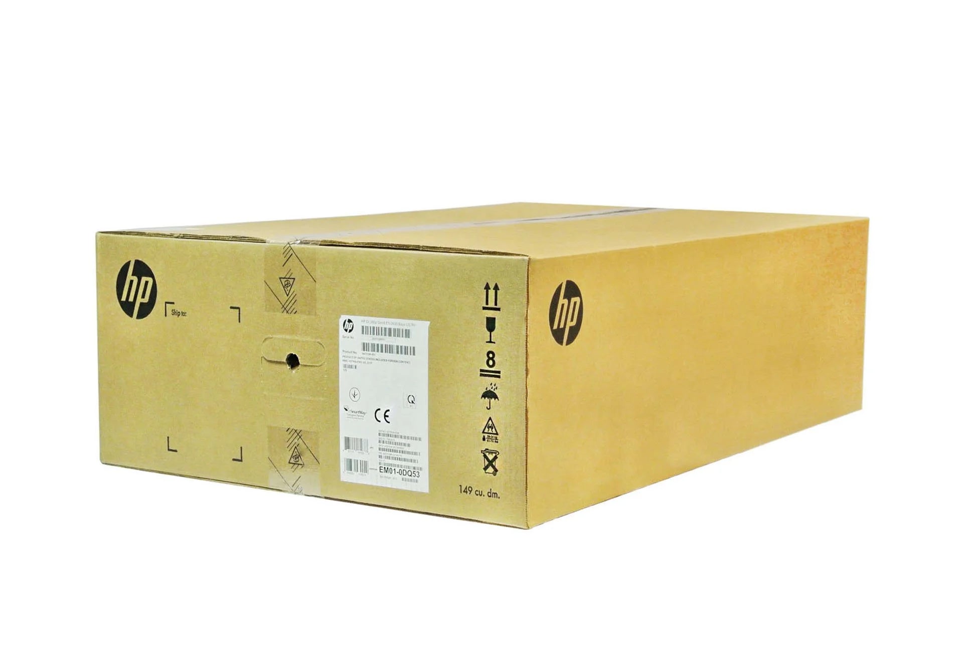 HPE ProLiant DL360 Gen9 Performance - Server - rack-mountable - 1U - 2-way - 2 x Xeon E5-2670V3 / 2.3 GHz - RAM 64 GB - SAS - hot-swap 2.5 bay(s) - no HDD - Matrox G200 - GigE, 10 GigE - monitor: none