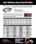 Performance Friction 381.181.20 Disc Brake Rotor