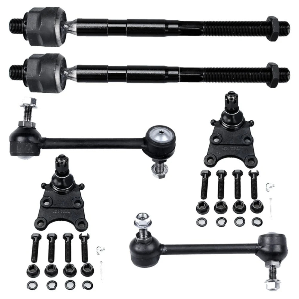 Front Lower Ball Joints Steering Sway Bar Tie Rod End For Chevrolet GMC Isuzu