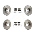 Transit Auto - Front Rear Disc Brake Rotors And Ceramic Pads Kit For 2016-2018 Mazda CX-3 AWD K8C-101511