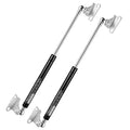 15 Inch 67lb/300N Per Gas Shock Strut Spring for Tool Box Outdoor Cabinets Boat Bed Cover Door Lids and Other Custom Heavy Duty Project, A Set of 2 with L Mounts