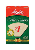 1 Pc, Melitta 12 Cups Brown Cone Coffee Filter 100 Pk
