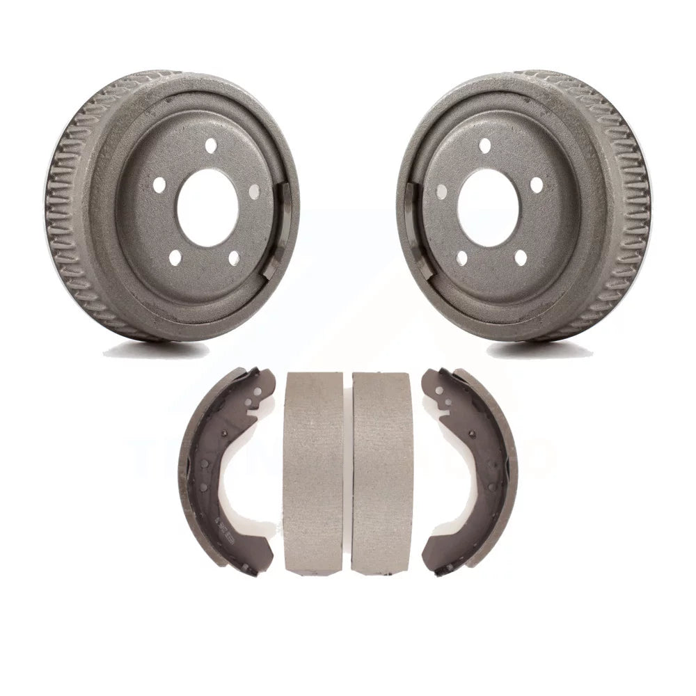 Transit Auto - Rear Brake Drum Shoes Kit For C1500 Chevrolet GMC Yukon K8N-100074