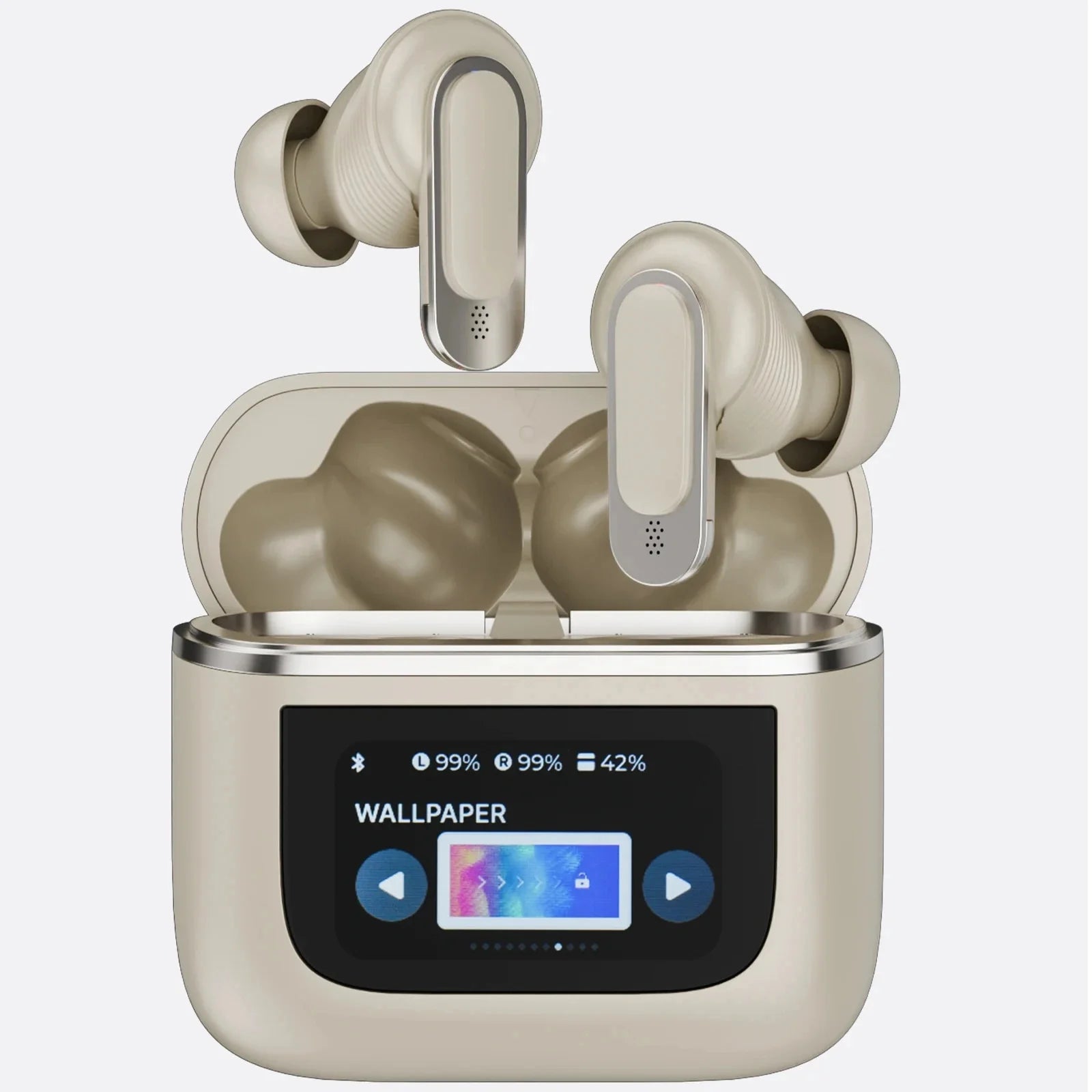ANC Wireless Earphones TOUR PRO LED Screen TWS Earbuds Touch Active Noise Cancelling Bluetooth Headphones Sports Headset