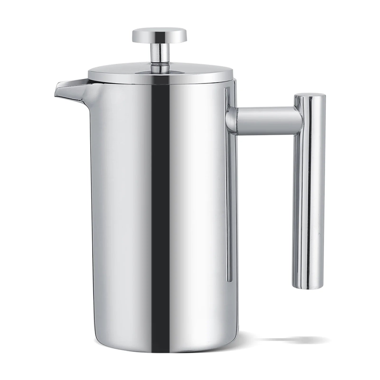 French Press Coffee - 350ML Double Wall Stainless Steel Coffee Maker French Press Tea Pot with Filter