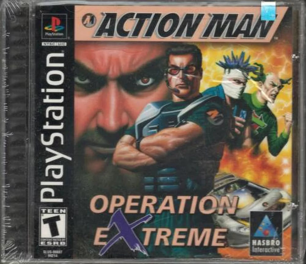 Action Man PS (Brand New Factory Sealed US Version) Playstation