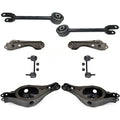 Teledu Rear Upper & Lower Control Arms For Nissan 09-14 Nissan Murano All Wheel Drive