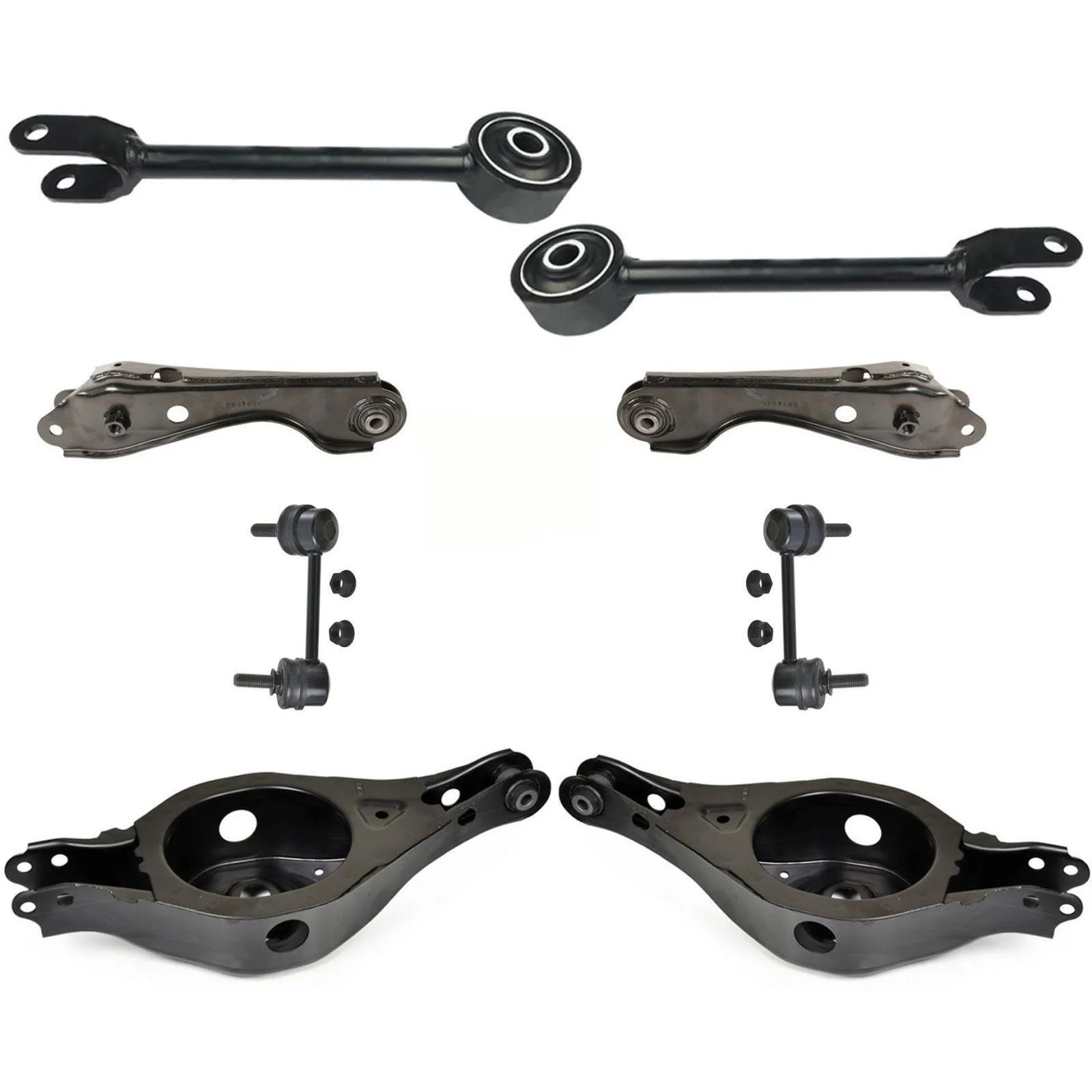 Teledu Rear Upper & Lower Control Arms For Nissan 09-14 Nissan Murano All Wheel Drive