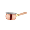 Esquirla Coffee Milk Warmer Saucepan Pot Multipurpose 400ml Hot Oil Pan Chocolate Melting Pan for Teahouse Kitchen Home Indoor Outdoor