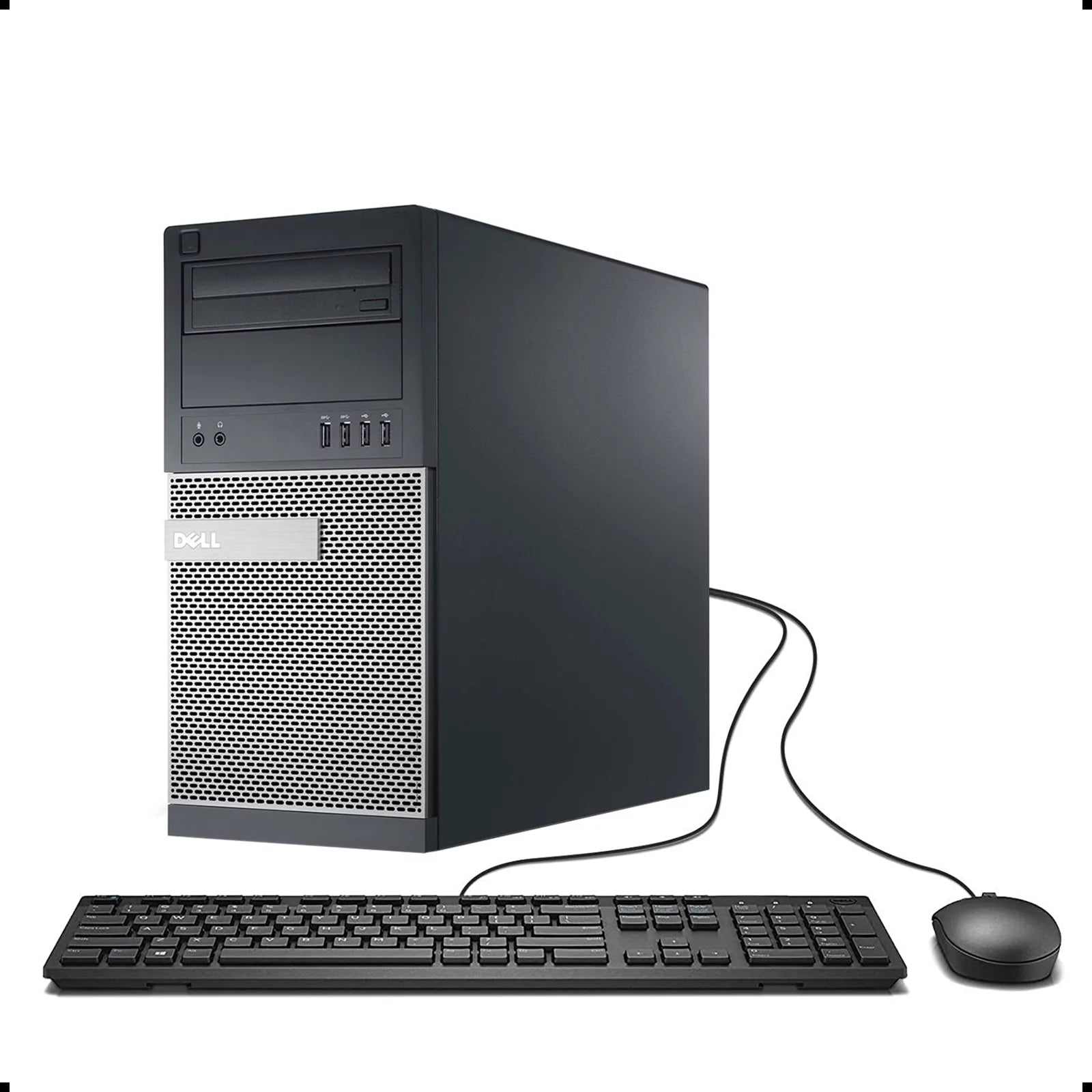Dell OptiPlex 990 MTW PC, INTEL CORE I7-2600 3.4GHZ, 4G DDR3, 1T, VGA, DP, DVD, BT, WIFI, Windows 10 Pro 64 Bit-Multi-Language(EN/ES/FR) Used Grade A