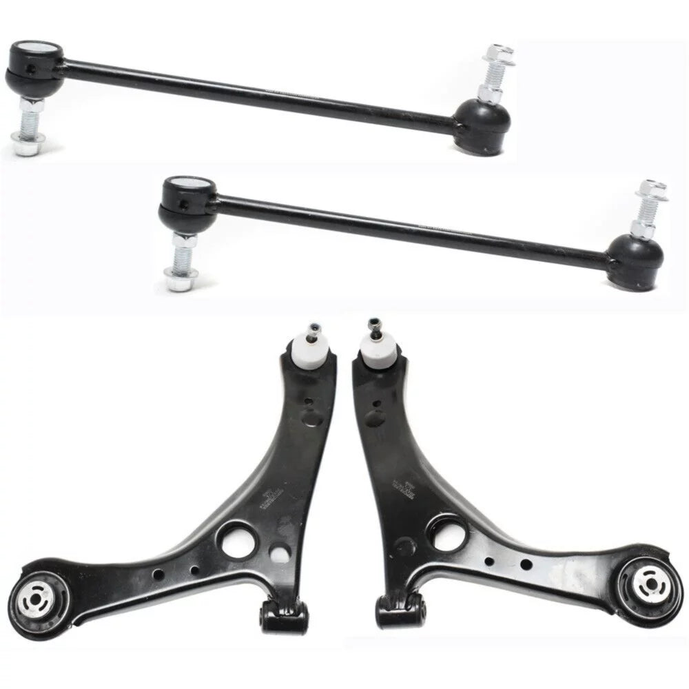 4pc Front Lower Control Arm & Stabilizer Kit For Chrysler Dodge Ram Volkswagen