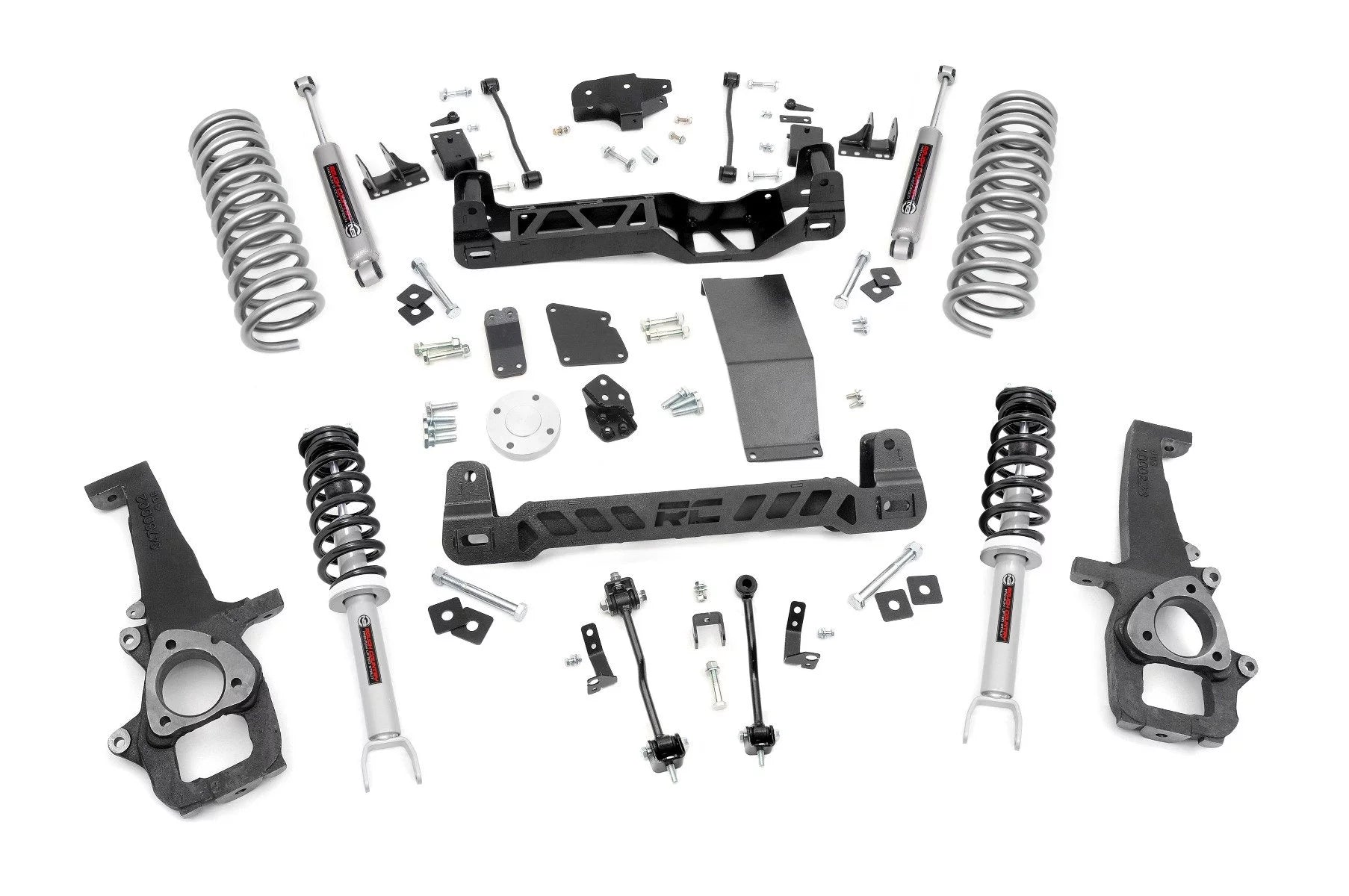 Rough Country 6 Lift Kit (fits) 2012-2018 Ram Truck 1500 4WD | N3 Loaded Struts/Shocks | Knuckle Suspension | 33232