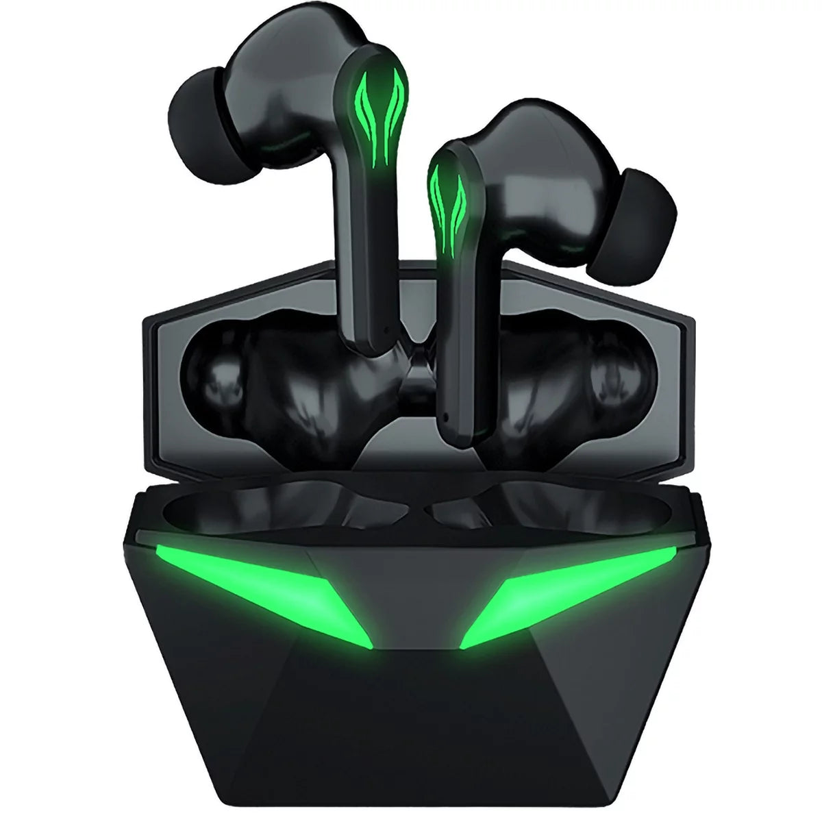 Wireless Earbuds TWS Earphones Low Delay LED Light Noise Cancelling With Charging Case Compatible with All Phones