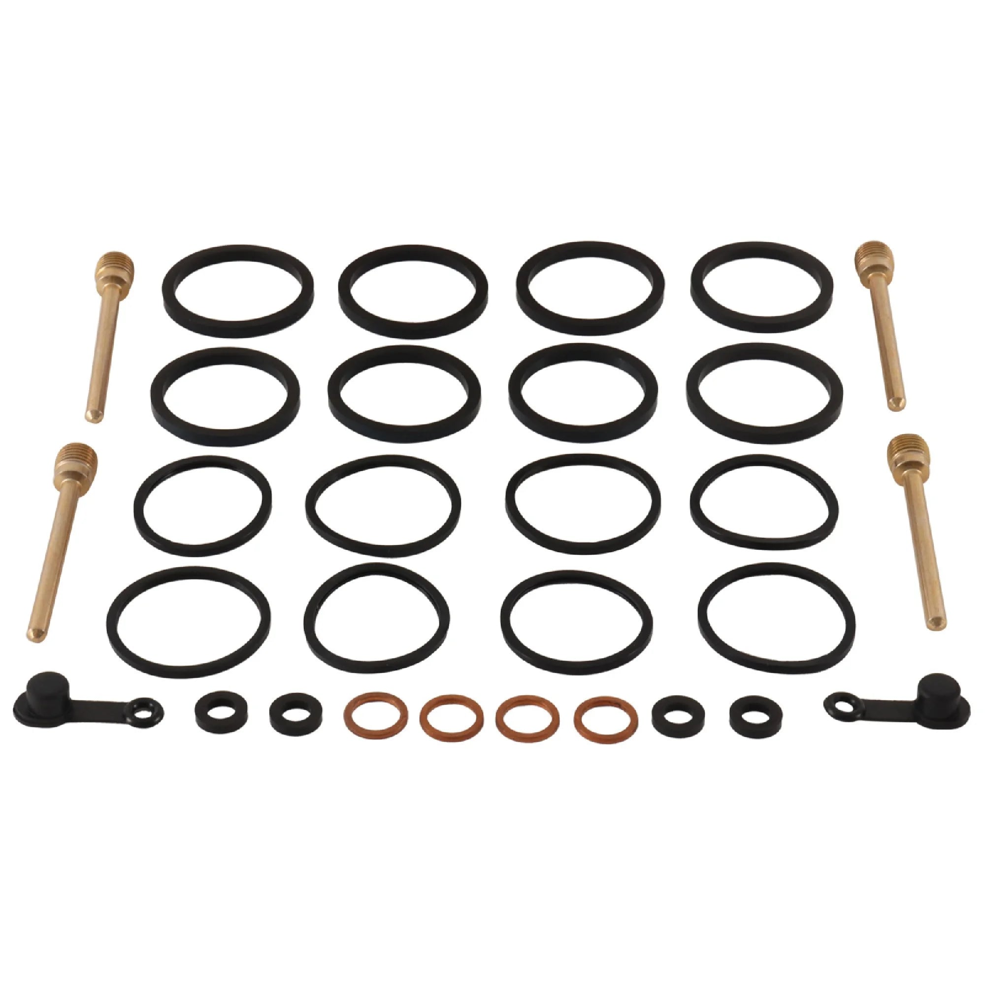 New All Balls Caliper Rebuild Kit Front 18-3176 for Honda CB 1000 R 09-15, VFR 800 14-15, CBR 600 RR 05-16, CBR 600 RA ABS 15-16, CBR 1000 RR 04-16, CBR 1000 RA ABS 09-16