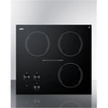 Summit Appliance 20.63'' Electric Cooktop with 3 Burners
