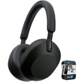 Restored Sony WH1000XM5/B Wireless Industry Leading Noise Canceling Headphones Black Bundle with 2 YR CPS Enhanced Protection Pack (Refurbished)
