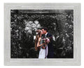 15x10 Frame White Barnwood Picture Frame - Modern Photo Frame Includes UV Acrylic Shatter Guard