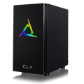 CLX SET Gaming PC - Intel Core i5 9400F 2.9GHz 6-Core, 16GB DDR4 2666, GeForce GTX 1650 4GB, 480GB SSD + 2TB HDD, Black Mini-Tower RGB, Windows 10 Home