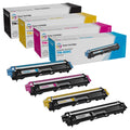 LD Compatible Toner Cartridge Replacements for Brother TN221 & TN225 High Yield (1 Black, 1 Cyan, 1 Magenta, 1 Yellow, 4-Pack)