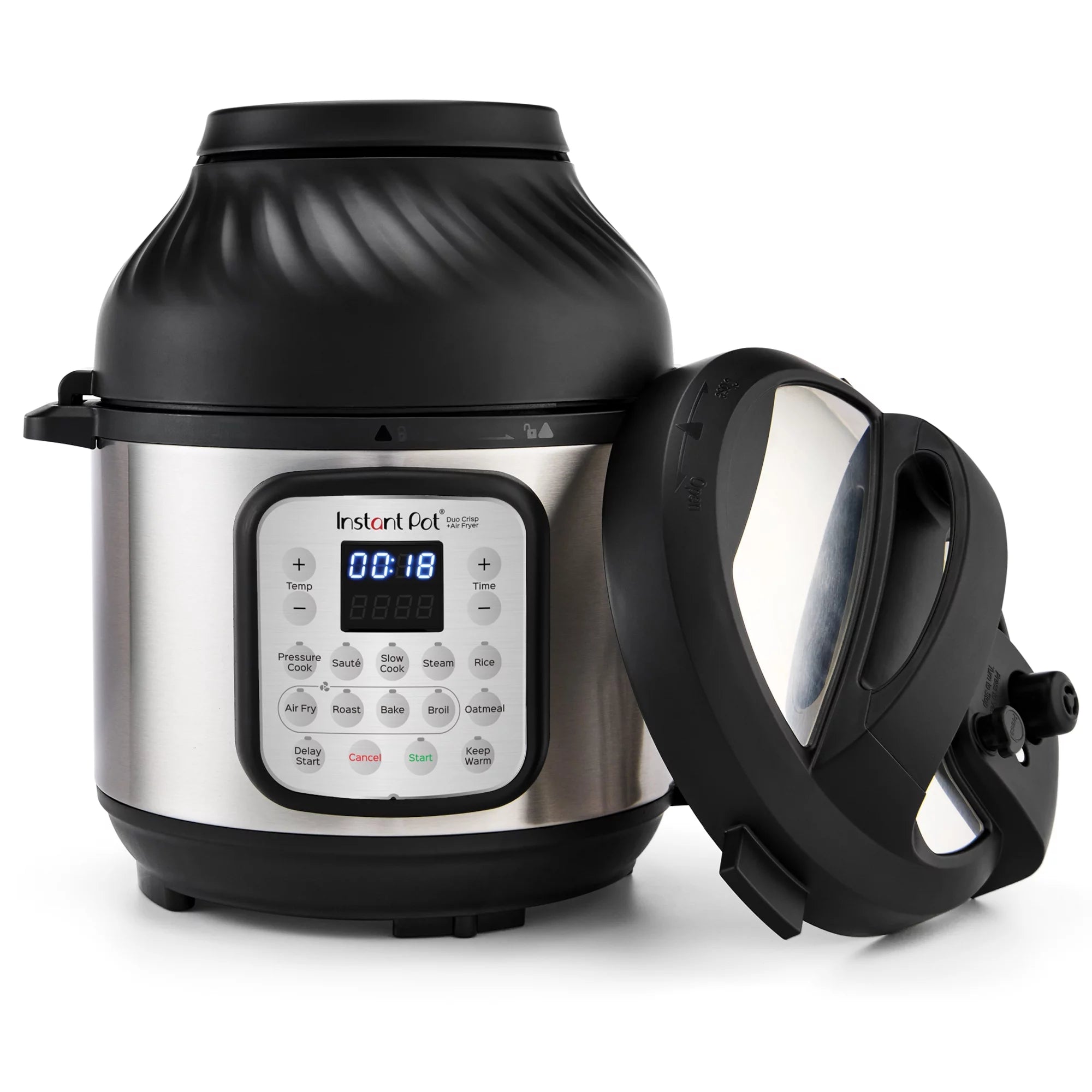 Instant Pot 6 Qt Duo Crisp 9-in-1 Air Fryer and Pressure Cooker Combo