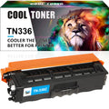 Cool Toner Compatible Toner for Brother TN-336 TN-336C for MFC-L8850CDW HL-L8350CDW MFC-L8600CDW HL-L8250CDN HL-L8350CDWT HL-4150CDN 4570CDW 4570CDWT Replacement Printer Ink Cyan, 1-Pack