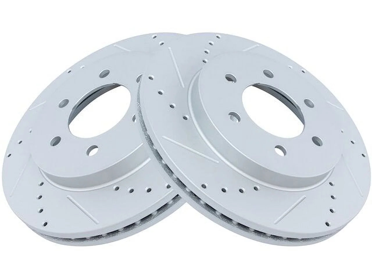 Front Brake Rotor Set 2 Piece - Compatible with 2004 - 2008 Ford F-150 4WD 2005 2006 2007