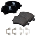 Brake Pad Set Compatible with 2011-2018 Volvo S60 2012-2015 Land Rover Range Evoque 5Cyl 4Cyl 6Cyl 2.5L 2.0L 3.0L Rear