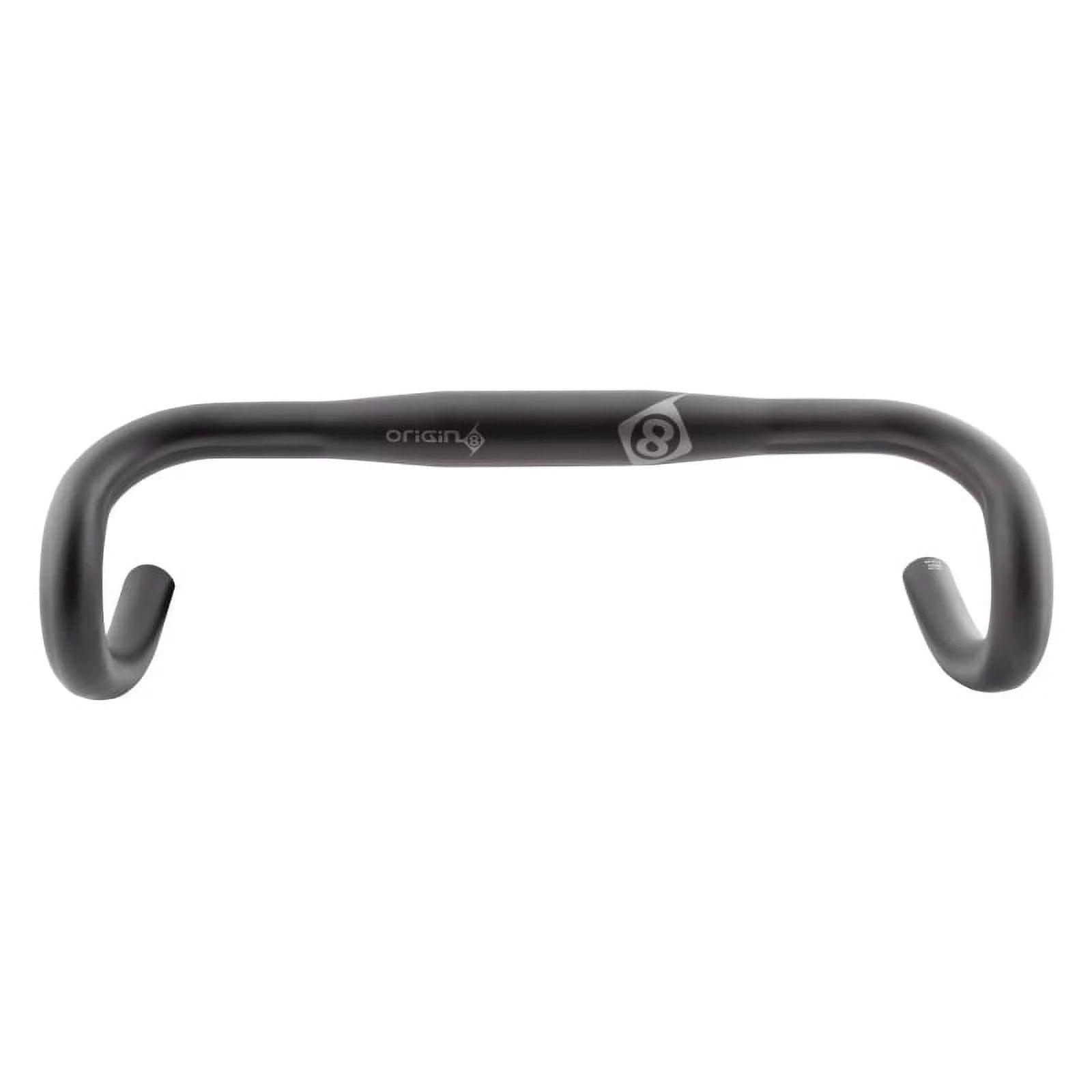 Origin8 Flash II Black 31.8mmx420mm AL6061 Black Aluminum Flattened Aero Top