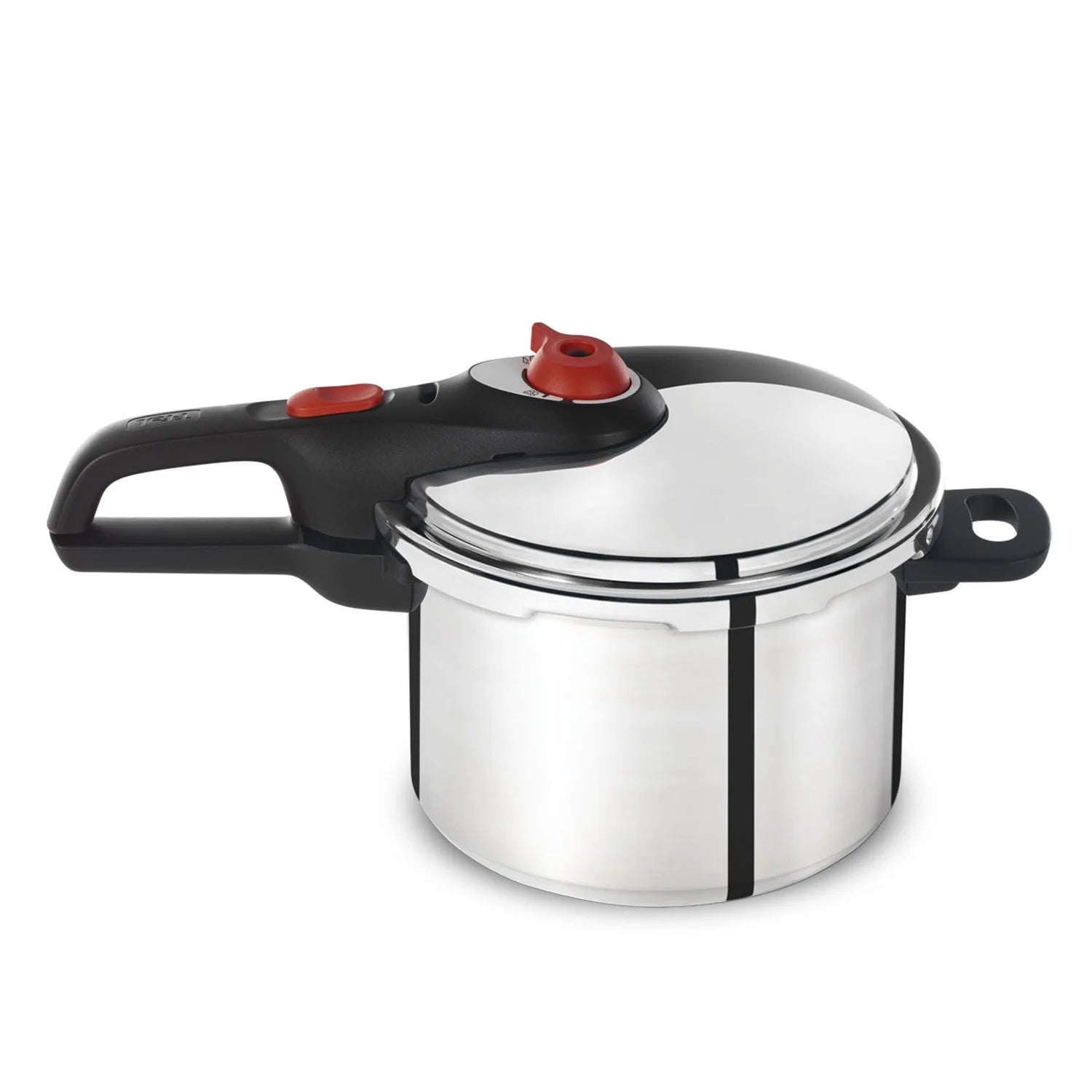 T-fal Secure Aluminum 6 Qt. Pressure Cooker, Silver