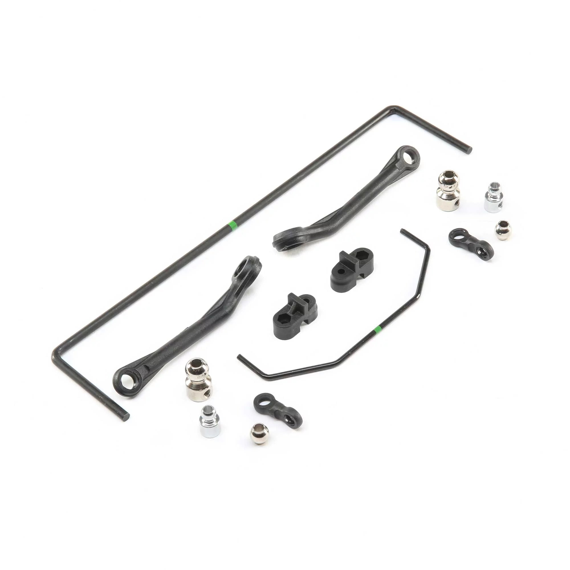 Losi Front & Rear Sway Bar Set Super Baja Rey LOS254043 Elec Car/Truck Replacement Parts
