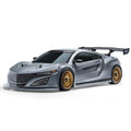 HSP Racing RC Drift Car RC Car, 1/10 On Road Hobby Racing RC Car 4WD Electric Power Remote Control Car 4x4 Vehicle High Speed Electric Power Vehicle Toys (Grey)