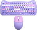 Mouse and Keyboard, Cute Cat Keyboard Mouse Combo for Girl Gift,2.4G Cordless Computer e with USB