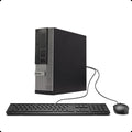 Dell OptiPlex 990 SFF PC, INTEL CORE I7-2600 3.4GHZ, 8G DDR3, 256G SSD, VGA, DP, DVD, BT, WIFI, Windows 10 Pro 64 Bit-Multi-Language(EN/ES/FR) Used Grade A