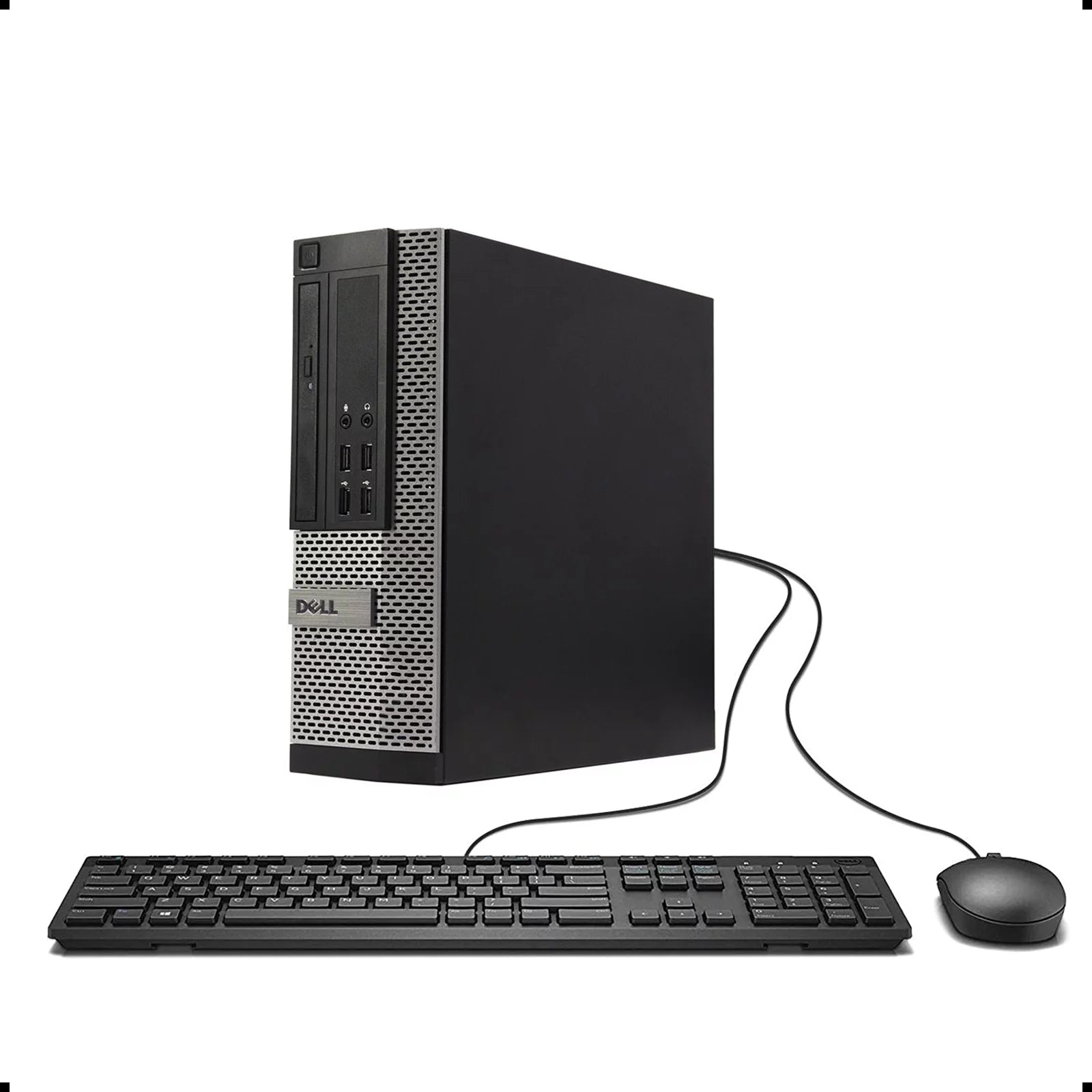 Dell OptiPlex 990 SFF PC, INTEL CORE I7-2600 3.4GHZ, 8G DDR3, 256G SSD, VGA, DP, DVD, BT, WIFI, Windows 10 Pro 64 Bit-Multi-Language(EN/ES/FR) Used Grade A