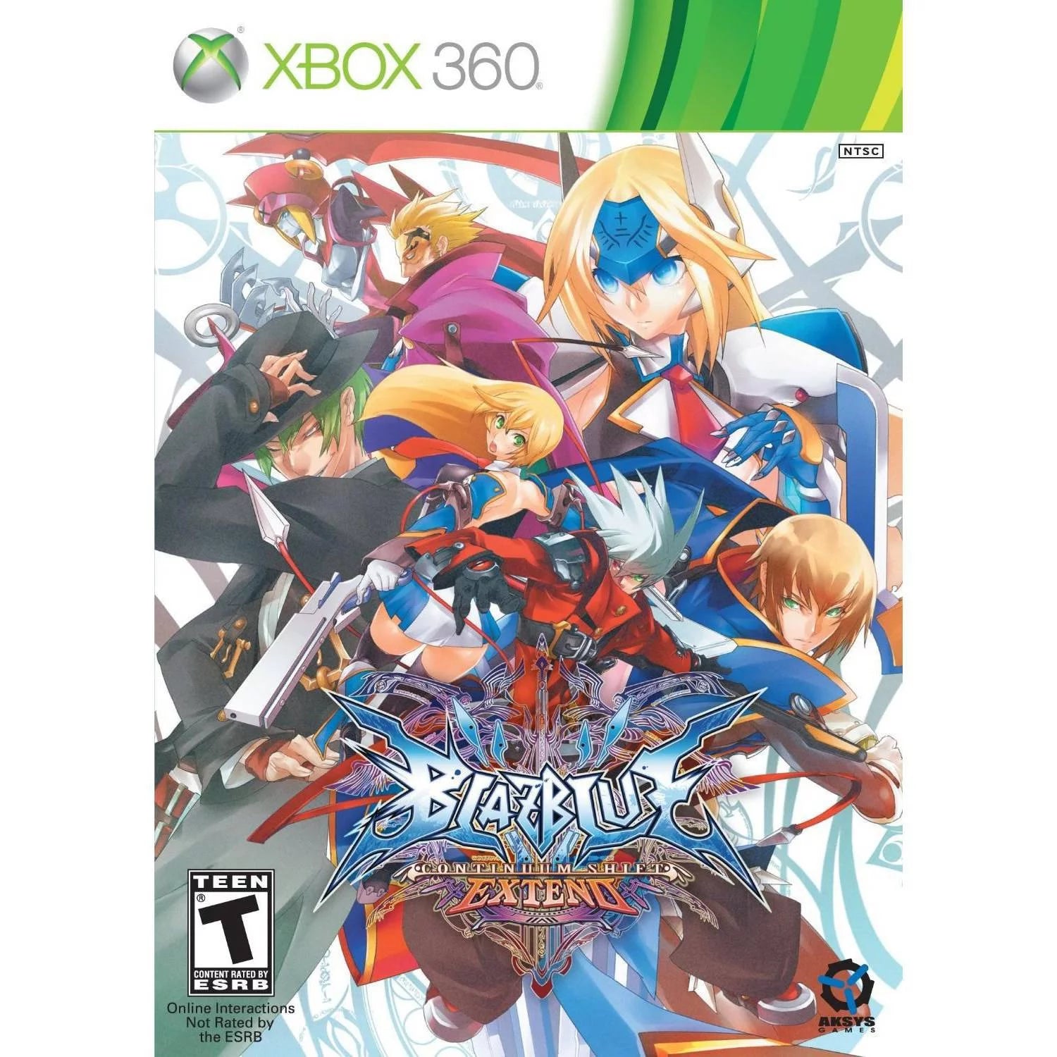 Blazblue: Continuum Shift Extend, Aksys Games, XBOX 360, 893610001563