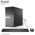 Dell OptiPlex 990 Tower Desktop PC, Intel Quad Core I7-2600 3.4Ghz, 12G DDR3, 1T HDD, VGA, DP, WiFi, Bluetooth, Mouse and Keyboard, DVDRW, Windows 10 Pro 64 Bit Used Grade A