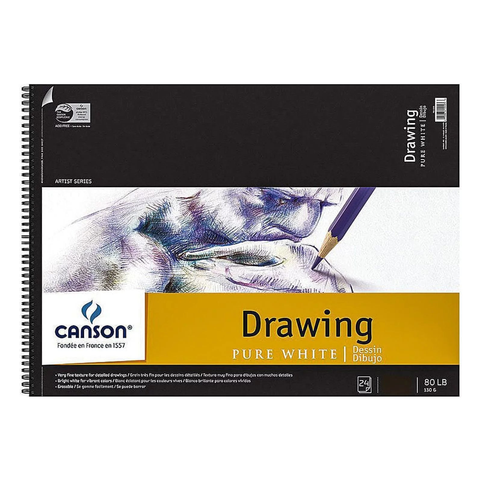 Canson  Pure White Drawing Pads