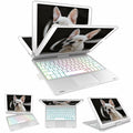 Dingrich Keyboard Case with Trackpad for 10.2-inch iPad 9th Generation (2021), iPad 8th Generation (2020), 7th Gen, iPad Air 3, iPad Pro 10.5, Protective Slim Cover with Pencil Holder