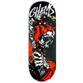 Chems Fb Chems Fingerboard Deck - Black Red Grim Mid Pro Pop - 33mm
