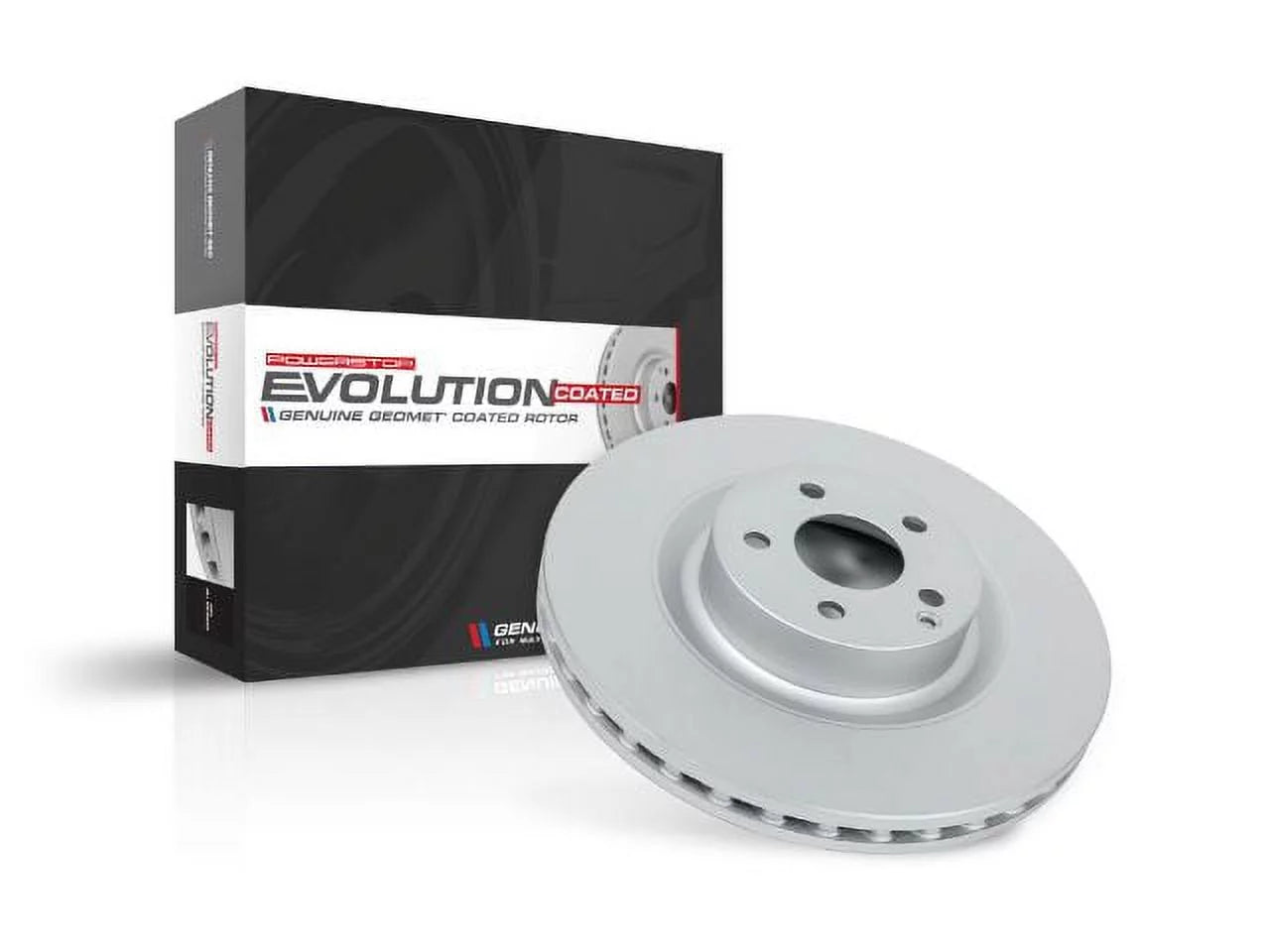 Power Stop Rear One Geomet Coated Brake Rotor EBR1299EVC Fits select: 2012-2015 LAND ROVER RANGE ROVER EVOQUE