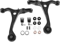 A-Premium 6Pcs Front Suspension Kit Lower Control Arm Ball Joint Strut Mount Kit Compatible with Honda Accord 2003-2007 Acura TSX 2004-2008
