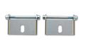 Vibrant Performance 12827 VIB12827 PAIR OF REPLACEMENT EASY MOUNT INTERCOOLER BRACKETS FOR PART #12800