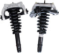 Detroit Axle - 2 Front Ready Struts for Chrysler Sebring Cirrus Dodge Stratus Plymouth Breeze Left and Right Side Complete Struts & Spring Assembly with Upper Control Arms Replacement