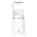 ammoon Portable Baby Milk Bottle Warmer, Wireless Milk Heater with Dual Modes & 4 Temperature Settings Defrosting & Heating, Travel Use