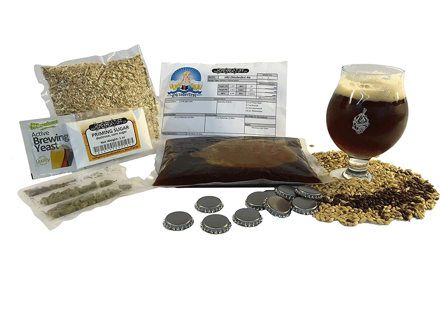 Homebrewstuff 1 Gallon Nano-Brew Moo Moo Chocolate Milk Stout w/ Booster Brewing Recipe Kit
